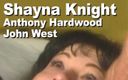 Edge Interactive Publishing: Shayna Knight и Anthony Hardwood и John West с двойным проникновением, a2m, камшот на лицо
