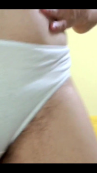 White Panties Tease