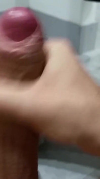 Jerking off a Dick in a Store Fitting Room