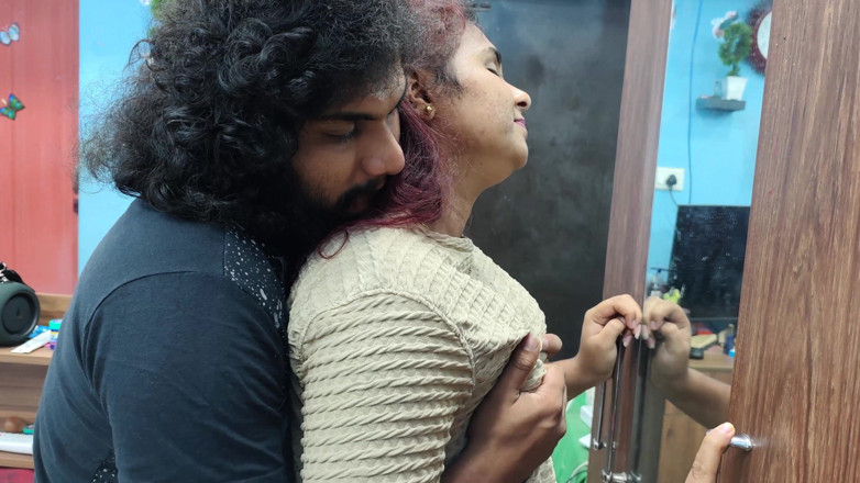 Vaishnavysharunraj: Ass Kiss Romance with Boobs Suck