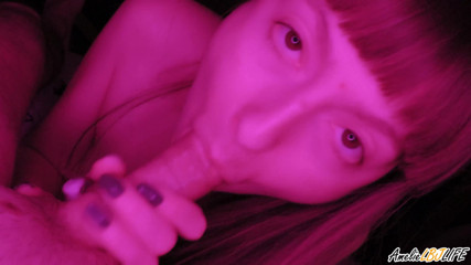 Amelie Dubon: Pozostał noc - namiętny seks i głębokie gardło - domowe porno