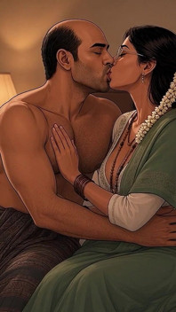 La tía Sujatha golpea Balu de nuevo mientras Husbend está en casa