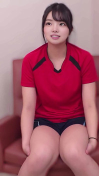 強いテニスクラブの豊満な女の子が秘密のアルバイトを始めます。彼女は大きな胸をマッサージしてもらう