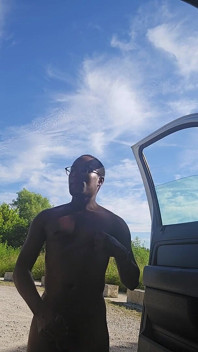 Jerking off in the Park