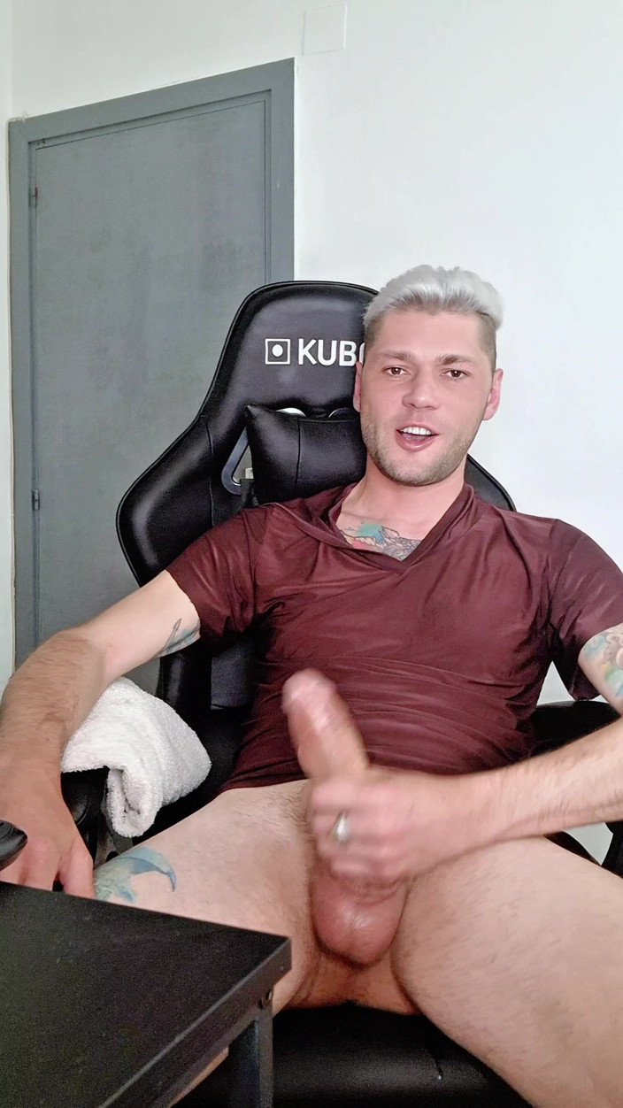 Active cock: Nice Jerking
