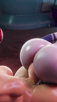 D3d Tokpok3d Intense Anal Passion: Sultry Big-booty Vixen Drenched in Sweet Cum, Ravished by Massive Cock, Gaping