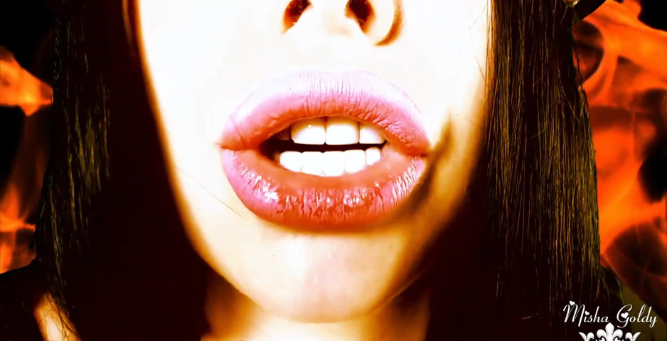 Let the Demon Taste Your Tiny Weak Body! (Goddess Misha Goldy)