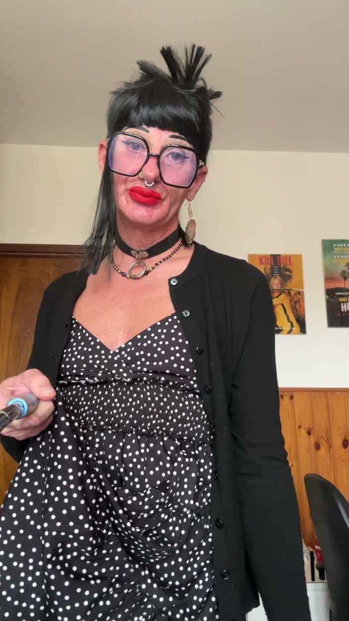 Andreina Naty: A Sissy in Chastity