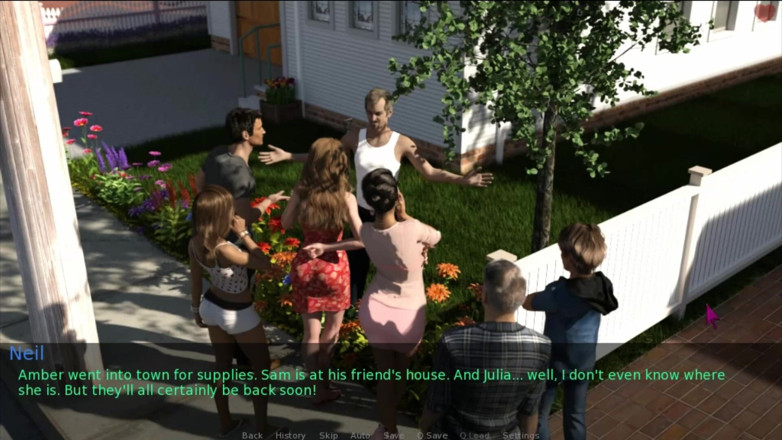 Visual Novels: Жена и мачеха, часть 6