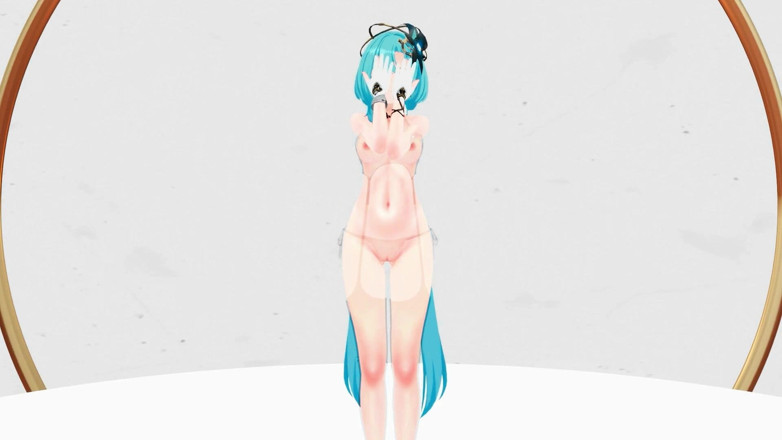 Smixix: Honkai Impact 3a Griseo Transparent Îmbrăcăminte Dezbrăcat nud Dans Hentai [a]ddiction Mmd 3D Blue...