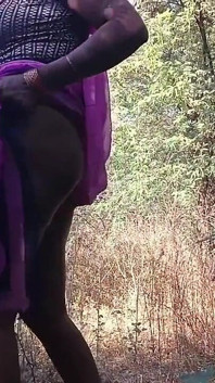 Marathi esposa cudai al aire libre, duro core estilo perrito