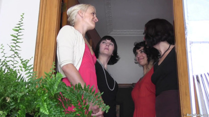 Lesbian Babe Stare: Dominating Woman Pairs Up With A Submissive Girl