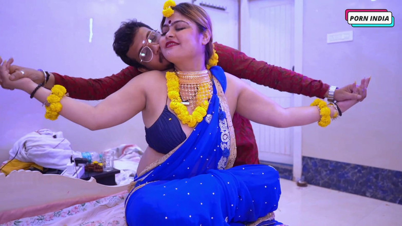 Porn India Studio: Романтичний гарячий шлюбний нічний секс з чоловіком