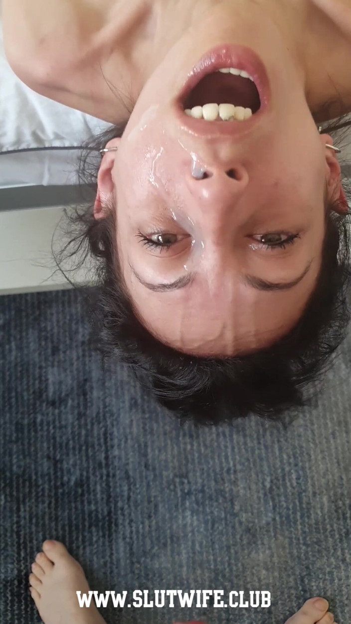 Slutwife Club: Bts: scopata in faccia, adorazione del culo e facciale - Rovina...