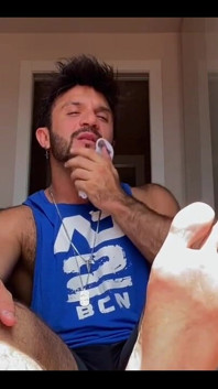 I Love Smelling Sneakers, Socks, and Feet That Have Been Sweating All Day... Mmmm, Cumming on Them and Licking Them