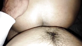 Söt flickvän hardcore i dogi stil