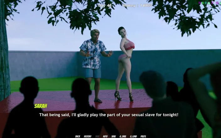 Porny Games: Lisa Total Investigation! by Dragofinder Studio - Group Sex at the...