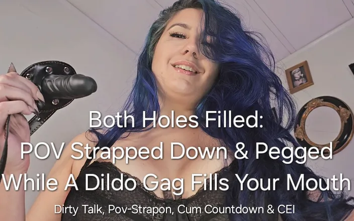 Freya Reign: POV Strapped Down &amp; Pegged While a Dildo Gag Fills Your...