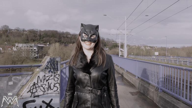 Wet Wonder: Public Piss Parade #22. Gold Rain on the Bridge