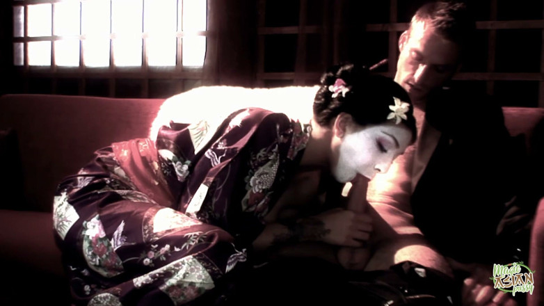 Magic Asian Pussy: Cosplay relace, kde vás gejša zavede do mraku Devět čistých senzací