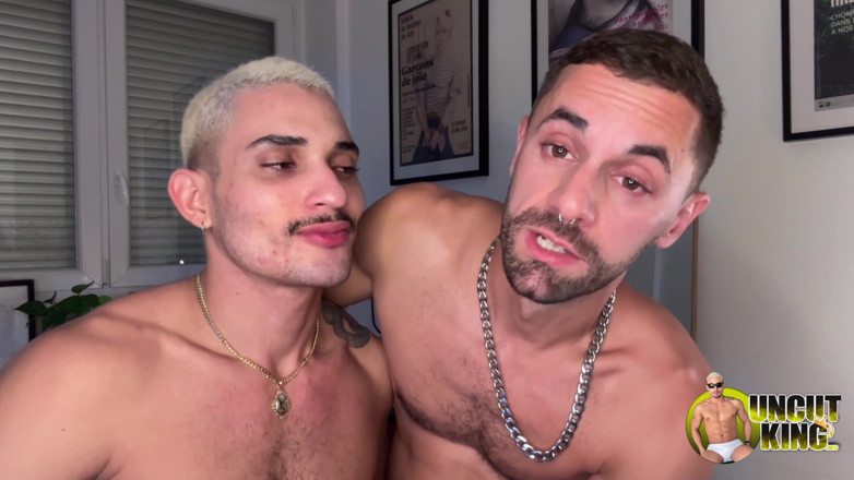 UncutKing: Große latina-schwänze, leidenschaftliche ficker ohne gummi! Unbeschnittener könig, großer cumshot