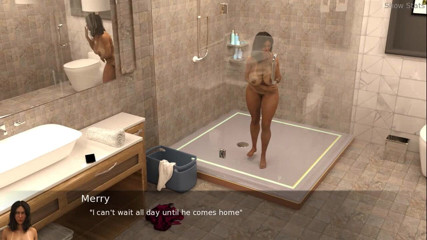 Dirty GamesXxX: Project Hot Wife : Une MILF sexy coincée sous la douche - Épisode 18