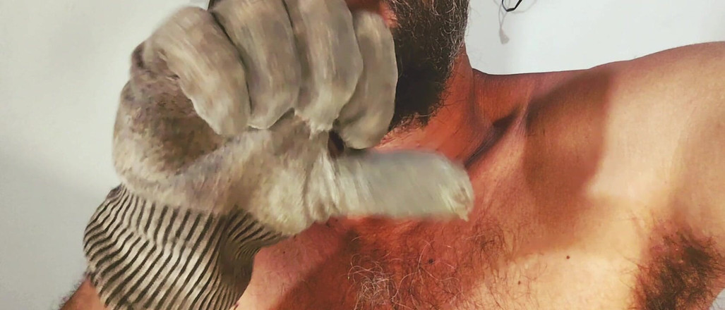 Stink HairyMale: Fetish sarung tangan