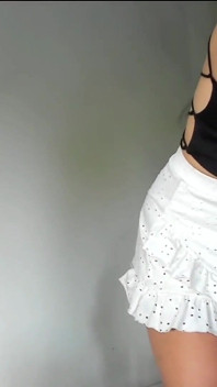Packa bagage, byta outfit, bröst och fitta spela, Expr