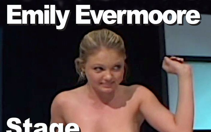 Edge Interactive Publishing: Emily Evermoore在舞台上脱衣服并撒尿