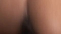 Ebony skinned Jordin Skye fucks black cock to enjoy cum