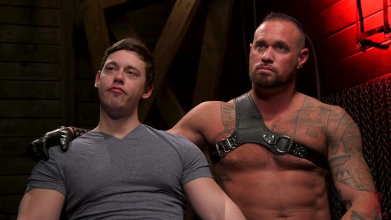 Bound gods: The torment of tobias: muscle hunk submits to michael roman