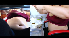 Nicole Passat: Apenas engordando enquanto assiste aulas remotas ...