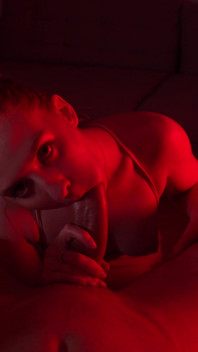 Deliciosa mamada para mi novio - semen en la boca