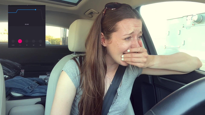 Nadia Foxx: Acabando * embaracesingly * Duro en un Starbucks Drive Thru (exuberante control parte 2)