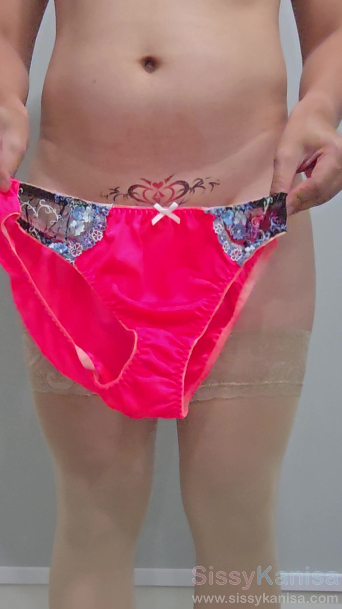 SissyKanisa: Sissy Kanisa's Fitting Room: Try on New Panties, Japanese Style...