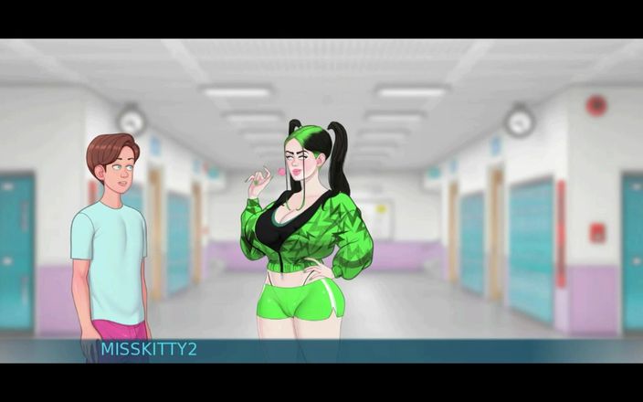 Miss Kitty 2K: Seks notu - misskitty2k'nin 94 kötü öğrencisi ve sıkı öğretmeni