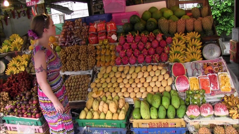 Casting66: Big Mango Masturbation in Thailand!