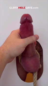 Xxl Monster Cock Gets Tied at the Gloryhole