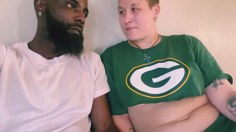 Thekookiejarxxx: Tomboy Gets Fucked While Watching the Football Game