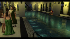 TheBlissfulSimmers: The Blissful Simmers_sims in Rome Bath House Sex Day