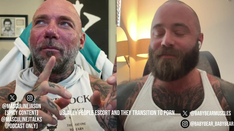 Raw and Uncensored with Masculine Jason: Porn Star Confessions - baby bear (episode 185)