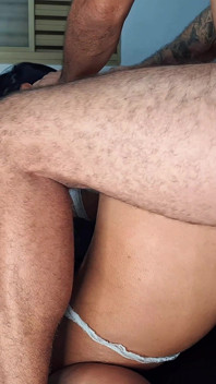 Lubed Her Ass and Alternated Between Hole Until I Came