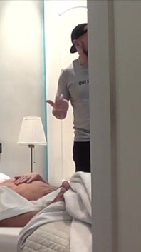 Slut Creampied by His Friend Big Dick