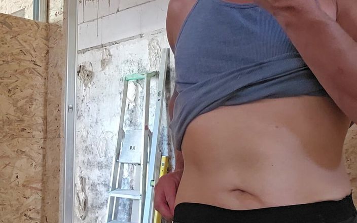Chris_snoopy_91: Une journée torride sur le chantier, partie 6/9