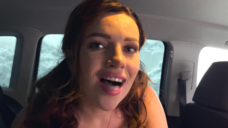 Luna Roulette: Stuck in the Car During a Snowfall. Sex Will Keep...