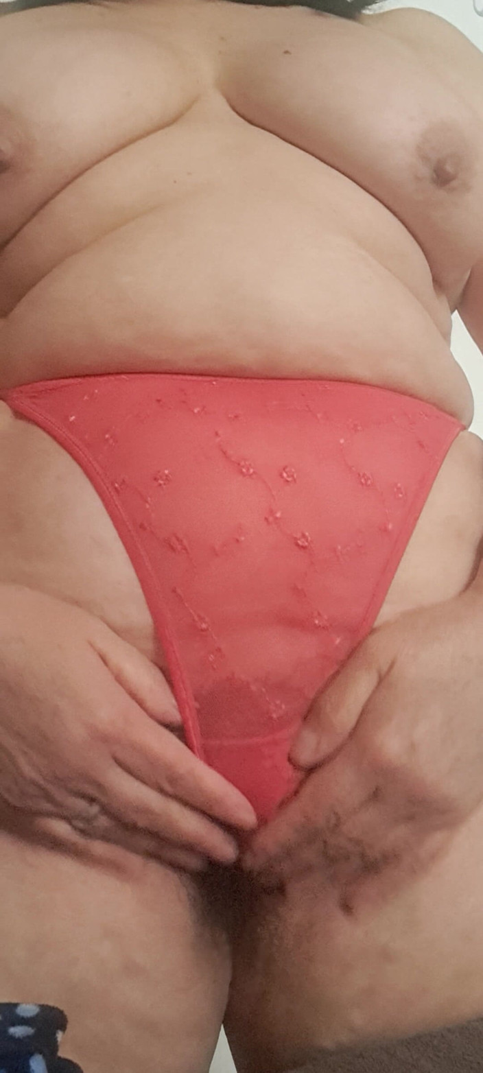 Mommy big hairy pussy: Stepmother Seduces in Red Panties