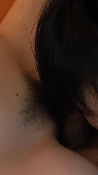 Thresssome fuck with two college Asian skinny teen and hairy pussies
