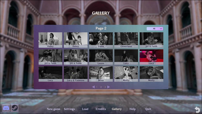 LewdArcade: Lust Academy Season 3 Gallery Part 09. Porn Game Play Story-driven 3D Visual...