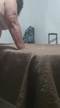 Giving It to a Mature 70-year-old MILF Doggy Style