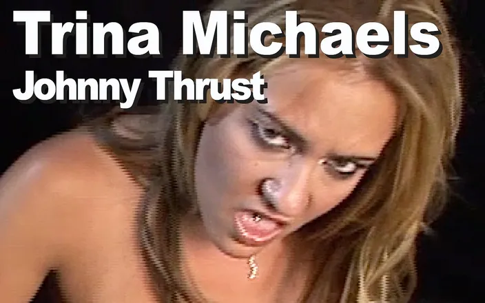 Edge Interactive Publishing: Trina Michaels &amp; Johnny Thrust saje anální výstřik na obličej